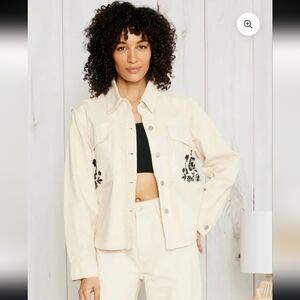 Driftwood Shacket X Nordic Jacket In Creme NWT Size Medium